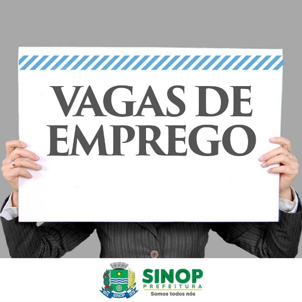 emprego em sinop