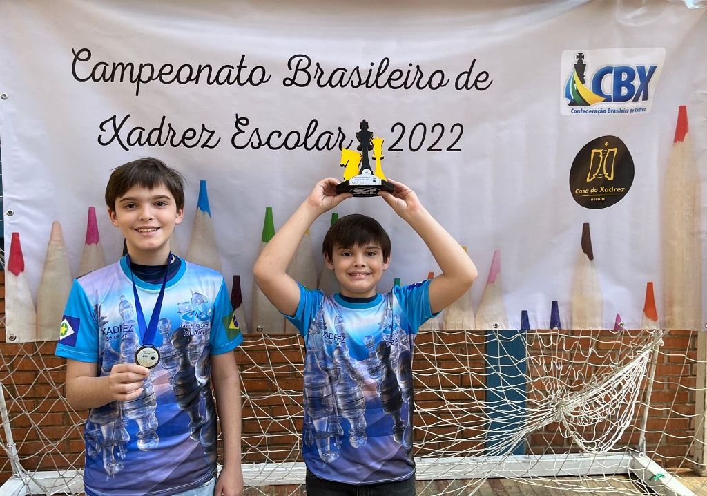 Aluno APOGEU conquista Campeonato Brasileiro de Xadrez Escolar - Apogeu